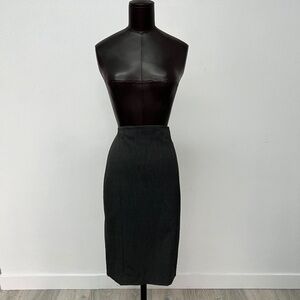 Charcoal Gray Pencil Skirt | Timeless Office Classic